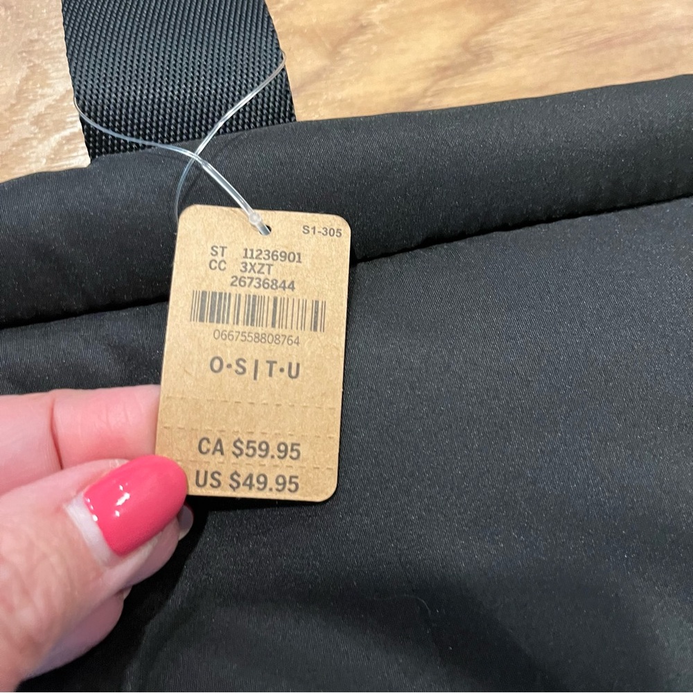 Victoria's Secret PINK Black Quilted Puffer Tote Shopping Travel Bag; NWT ($50) - Picture 5 of 8